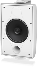 Tannoy DVS 6 Coaxial Surface-Mount Loudspeaker for Installation Applications (Pair, White) - 6"
