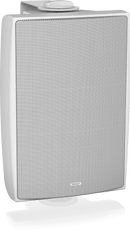 Tannoy DVS 6T Coaxial Surface-Mount Loudspeaker with Transformer for Installation Applications (Pair, White) - 6"