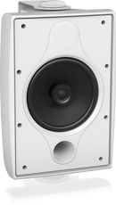 Tannoy DVS 6T Coaxial Surface-Mount Loudspeaker with Transformer for Installation Applications (Pair, White) - 6"