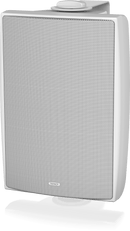 Tannoy DVS 6T Coaxial Surface-Mount Loudspeaker with Transformer for Installation Applications (Pair, White) - 6"