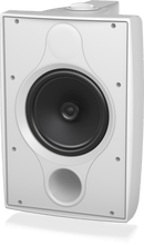 Tannoy DVS 8 Coaxial Surface-Mount Loudspeaker for Installation Applications (Pair, White) - 8"