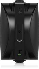 Tannoy DVS 6T Coaxial Surface-Mount Loudspeaker with Transformer for Installation Applications (Pair, Black) - 6"