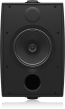 Tannoy DVS 8T Coaxial Surface-Mount Loudspeaker With Transformer For Installation Applications (Pair, Black) - 8"