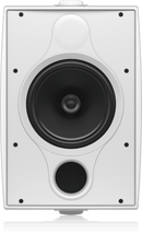 Tannoy DVS 8T Coaxial Surface-Mount Loudspeaker with Transformer for Installation Applications (Pair, White) - 8"