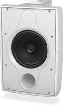 Tannoy DVS 8T Coaxial Surface-Mount Loudspeaker with Transformer for Installation Applications (Pair, White) - 8"