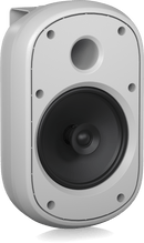 Tannoy DVS 601 Coaxial Surface-Mount Loudspeaker with Transformer for Installation Applications (Pair, White) - 6.5"