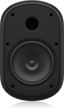Tannoy DVS 801 Coaxial Surface-Mount Loudspeaker with Transformer for Installation Applications (Pair, Black) - 8"