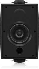 Tannoy DVS4T Haut-parleur coaxial à montage en surface avec transformateur (paire, noir) - 4"