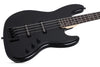 Schecter J-4 Electric Bass Guitar (Gloss Black)