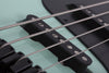 Schecter J-4 Left-Handed Electric Bass Guitar (Sea Foam Green)