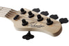 Schecter J-5 5-String Electric Bass Guitar (Sea Foam Green)