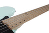 Schecter J-5 5-String Left-Handed Electric Bass Guitar (Sea Foam Green)
