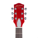 Harmony JUPITER THINLINE Semi Hollow-Body Electric Guitar (Cherry)