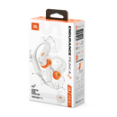 JBL ENDURANCE PEAK 4 Waterproof In-Ear True Wireless Sport Headphone (White/Orange)
