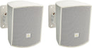 JBL CONTROL-52-WH Surface Mount Satellite Speaker (Pair, White) - 2.5in