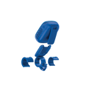 Haut-parleur de guidon Bluetooth JBL Wind 3 (bleu)