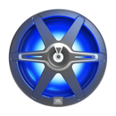 JBL CLUB MARINE 400W Marine Audio Subwoofer With RGB Lighting (White And Gray Grills) - 12"