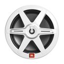 JBL CLUB MARINE 400W Marine Audio Subwoofer With RGB Lighting (White And Gray Grills) - 12"