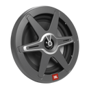 JBL CLUB MARINE 150W Two-Way Marine Audio Multi-Element Speaker (White And Gray Grills) - 8"