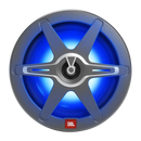 JBL CLUB MARINE 150W Two-Way Marine Audio Multi-Element Speaker (White And Gray Grills) - 8"