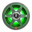 JBL CLUB MARINE 150W Two-Way Marine Audio Multi-Element Speaker (White And Gray Grills) - 8"