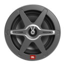 JBL CLUB MARINE 150W Two-Way Marine Audio Multi-Element Speaker (White And Gray Grills) - 8"