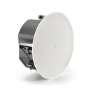 JBL C447LP RBI-Equipped Two-Way Coaxial Ceiling Loudspeaker With Low-Profile Enclosure (Pairs, White) - 6.5in
