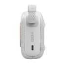 JBL GO 4 Ultra-Portable Bluetooth Speaker (White)