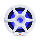 JBL STADIUM MARINE M1000 Premium Free Air Subwoofer With SSI RGB Lighting (White) - 10"