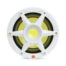 JBL STADIUM MARINE M1000 Premium Free Air Subwoofer With SSI RGB Lighting (White) - 10"