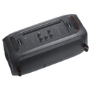 JBL Partybox en déplacement de partie portable essentiel avec des lumières intégrées et du micro sans fil