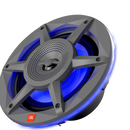 JBL STADIUM MARINE 62 Premium 2-Way Marine Speaker With RGB Lighting (Gray) - 6.5"