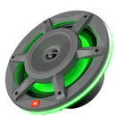 JBL STADIUM MARINE 82M Premium Convertible 3-Way Marine Speaker With RGB Lighting (Gray) - 8"