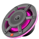 JBL STADIUM MARINE 82M Premium Convertible 3-Way Marine Speaker With RGB Lighting (Gray) - 8"