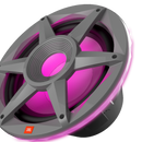 JBL STADIUM MARINE 102 Premium Free Air Subwoofer With SSI RGB Lighting (Gray) - 10"