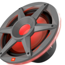 JBL STADIUM MARINE 102 Premium Free Air Subwoofer With SSI RGB Lighting (Gray) - 10"