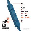 JBL TUNE 310C Wired USB-C Earbuds (Blue)