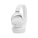 JBL TUNE 660NC Noise-Canceling Wireless On-Ear Headphones (White)