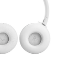 JBL TUNE 660NC Noise-Canceling Wireless On-Ear Headphones (White)