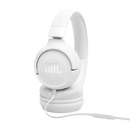 JBL TUNE 520C USB-C Wired On-Ear Headphones (White)