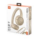 JBL TUNE 530C Wired On-Ear Headphones With USB-C (Beige)