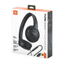 Casque audio filaire supra-auriculaire JBL TUNE 530C avec port USB-C (noir)