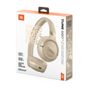 JBL TUNE 680NC Wireless On-Ear Noise Cancelling Headphones (Beige)