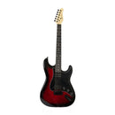 Guitare électrique Jay Turser JT-120 (Rouge transparent)