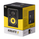 KRK KREATE 5 Active Two-Way Studio Reference Monitor (Black, Single) - 5"