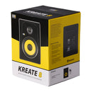 KRK KREATE 8 Active Two-Way Studio Reference Monitor (Black, Single) - 8"