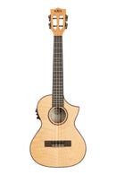 Kala KA-ASFM-T-CE All Solid Flame Maple Cutaway Tenor Ukulele