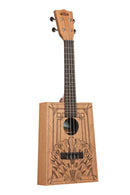 Kala KA-CB-DECO-C Art Deco Cigar Box Concert Ukulele