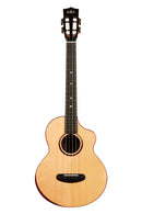 Kala KA-CT-SSRW-BG-C-BAG Contour All Solid Gloss Spruce Rosewood Baritone Ukulele with Bag