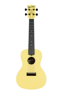 Kala KA-R-WMG-YL-C Concert Recycled Waterman Ukulele (Starlight Yellow Glow-In-The-Dark)
